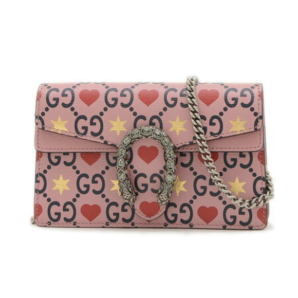 Gucci Dionysus Chain Shoulder Bag Pink - Picture 1 of 7